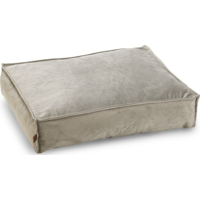 Designed by Lotte Ligkussen hond Nalino - Grijs 70 x 55 x 15 cm