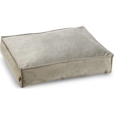 Designed by Lotte Ligkussen hond Nalino - Grijs 70 x 55 x 15 cm