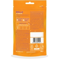 Edgard & Cooper Rolls Kip & Kalkoen kattensnacks 45 gram product name