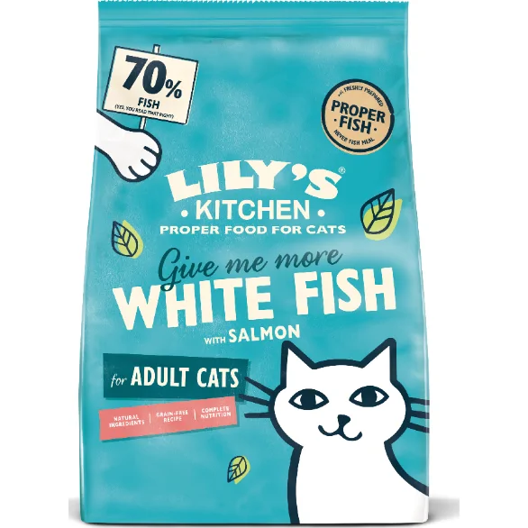 Lily's Kitchen Fishermans Feast met Witvis/Zalm kattenvoer 800 gram
