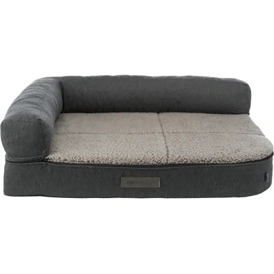 Trixie vital hondenmand sofa bendson orthopedisch grijs 80x60 cm