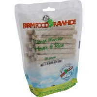 Farm Food Rawhide Dental Munchie Heart & Rice - 35 stuks 1 Zak