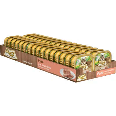 32x Stuzzy Kattenvoer Paté Zalm 100 gr