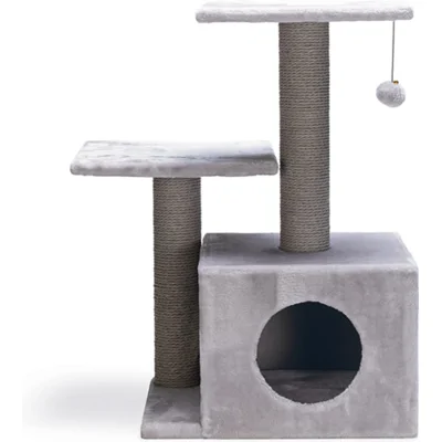 Beeztees Krabmeubel Serpa Fien Grijs 45 x 34 x 70 cm