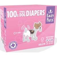 EasyPets Hondenluiers Teef S/M 100 stuks