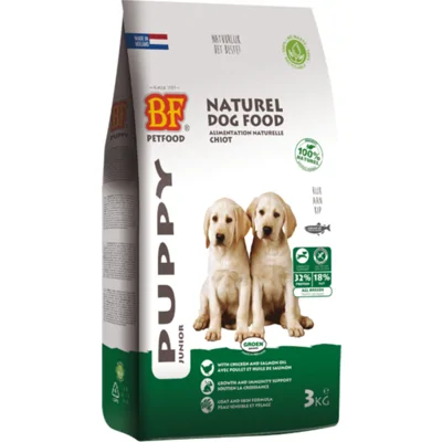 4x BF Petfood Puppy Hondenvoer 3 kg