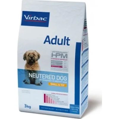 Virbac HPM Neutered Adult Small Breed/Toy Hondenvoer 7 kg