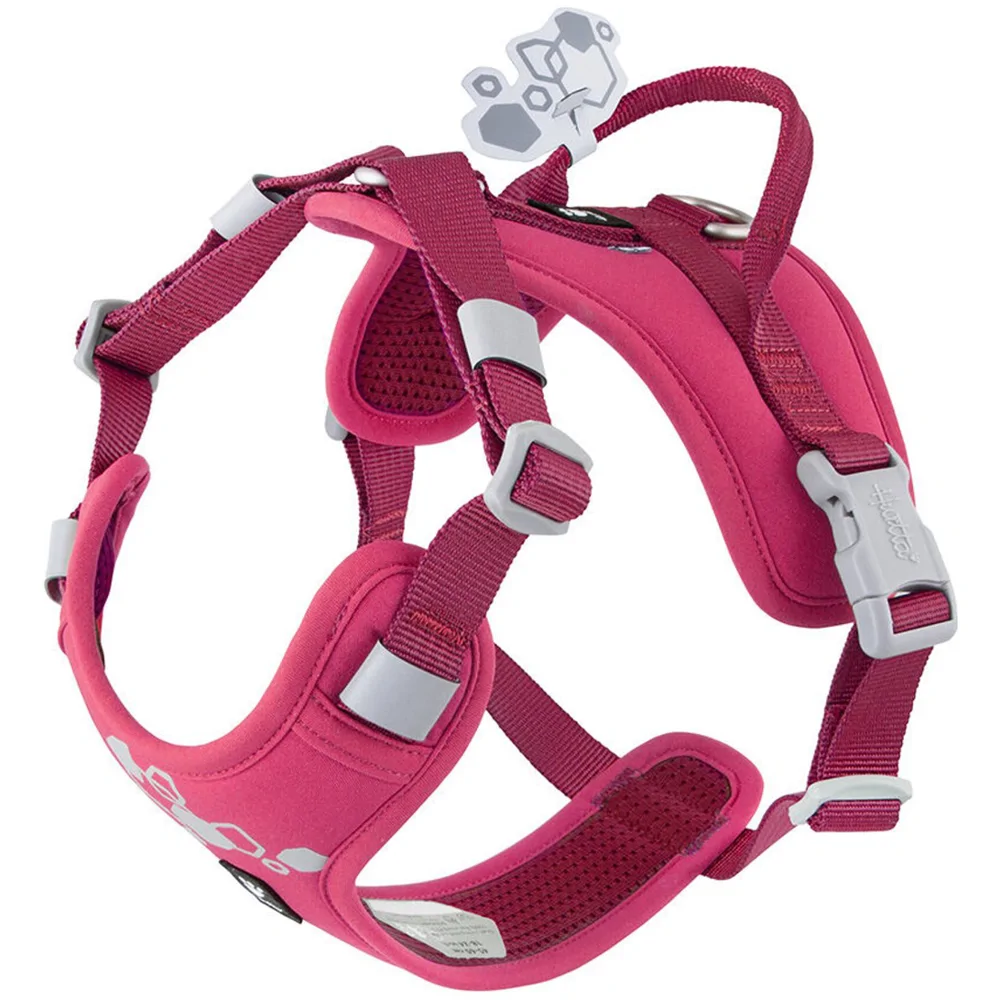 Hurtta Weekend Warrior Eco Harness 2 - Ruby - 75-100 cm