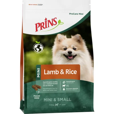 Prins ProCare Mini Lam & Rijst Hond 3 kg