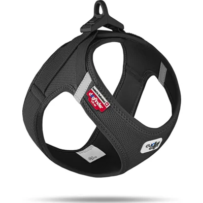 Curli Vest Harness Clasp Air-Mesh - Zwart - XS