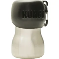 KONG H2O Stainless Steel Water Bottle - Zwart - 255 ml