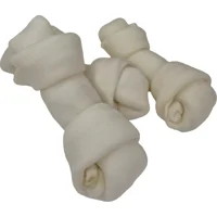 Brekz Dental Rawhide - knoopbeen kauwsnack hond 17 cm 2 x 3 stuks