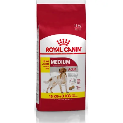 Royal Canin Medium Adult 15 + 3 kg