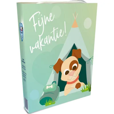 10x Renske Woef Gift Fijne Vakantie (Neutraal)