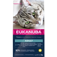4x Eukanuba Adult Top Condition 1+ Kattenvoer Kip - Lever 2 kg