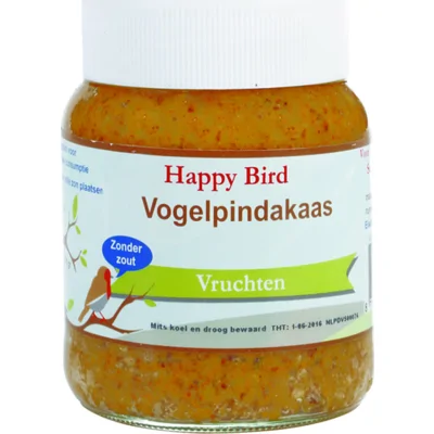Vogelpindakaas Bessen (pot) 360 gr