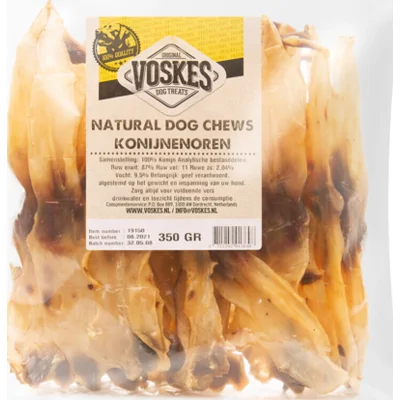 Voskes Konijnenoren 350 gr