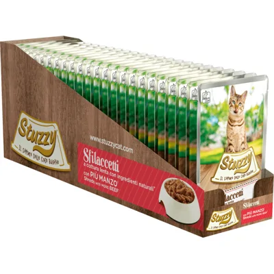 24x Stuzzy Kat Shreds Rund 85 gr