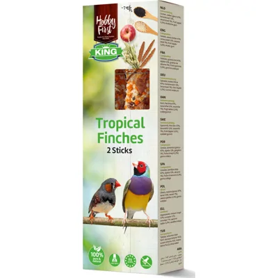 10x HobbyFirst King Sticks Exotische Vinken Seed 60 gr