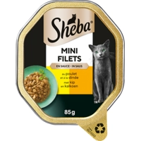 Sheba Mini Filets in saus - Kip & kalkoen - 44 x 85 g