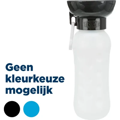 Trixie Drinkfles met Waterbak - Kunststof - 550 ml