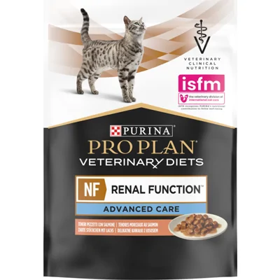 Purina Pro Plan VD NF Renal Function Kat Pouch Zalm - 10 x 85 g