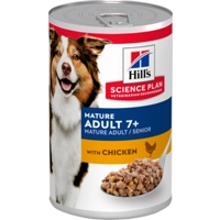 Hill's Science Plan Canine Mature Adult Kip (blikvoer) 1 tray (12 blikken)