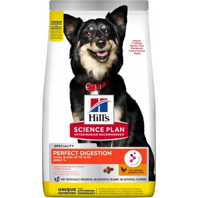 Hill's Science Plan Adult Perfect Digestion Small en Mini - 1,5 kg