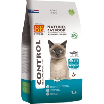 Biofood Control Urinary & Sterilised Kat 1,5 kg