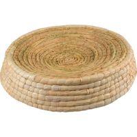 Duvo+ maisblad poef siesta crème beige 45x45x7,5cm