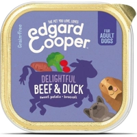 Edgard & Cooper Rund & Eend hond natvoer kuipjes 11 x 150gr product name