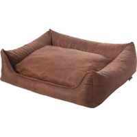 MaxxNobel Orthopedische Sofa lederlook/teddy Cognac Large 100x80 cm product name
