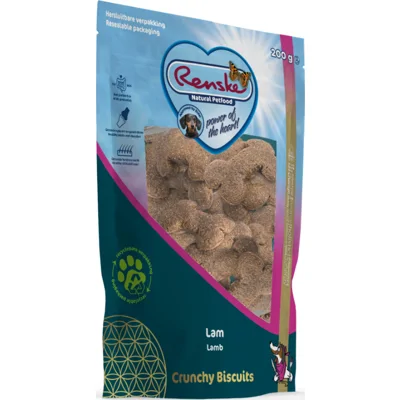 Renske Gezonde Beloning Crunchy Hondensnack Lam 1100gr
