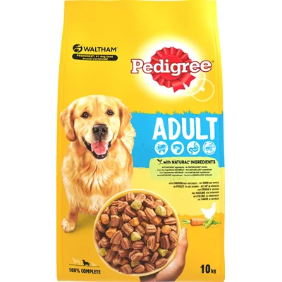 Pedigree Adult met gevogelte & groenten hondenvoer 12 kg