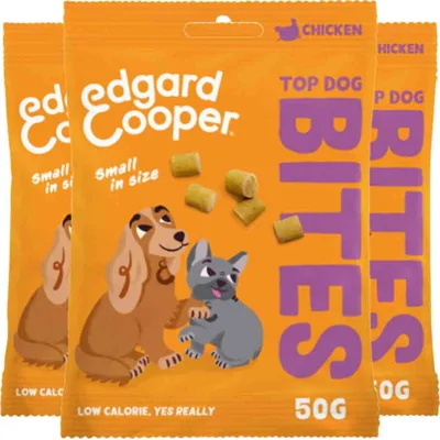 3x Edgard&Cooper Adult Bite S Kip 50 gr