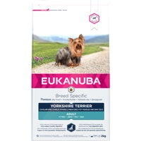 4x Eukanuba Adult Yorkshire Terrier Hondenvoer Kip 2 kg