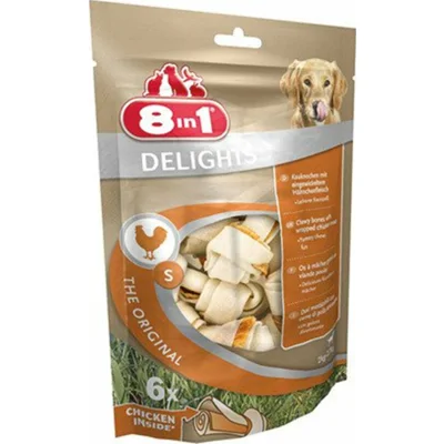 8in1 Delights Bone S 6 stuks