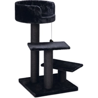 Beeztees Krabmeubel Serpa Figo Zwart 50 x 50 x 92 cm