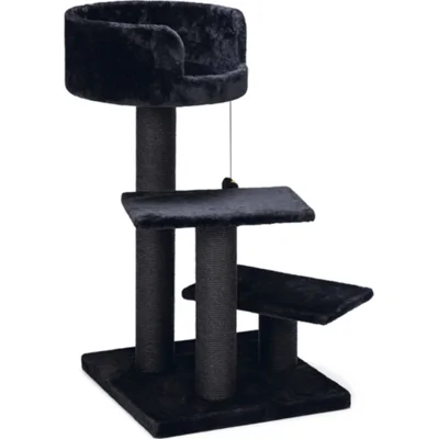 Beeztees Krabmeubel Serpa Figo Zwart 50 x 50 x 92 cm
