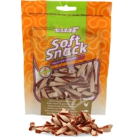 Braaaf Twisted Bites Hondensnack Kip - Vis 85 gr