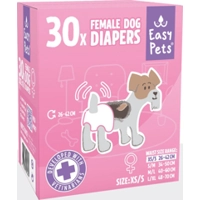 EasyPets Hondenluiers Teef XS/S 30 stuks