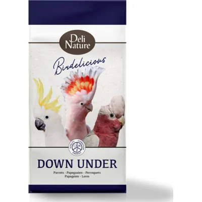 5x Deli Nature Birdelicious Papegaaien Down Under 750 gr