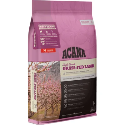 Acana Singles Grass-fed Lamb & Okanagan Apple Dog - 2 x 2 kg