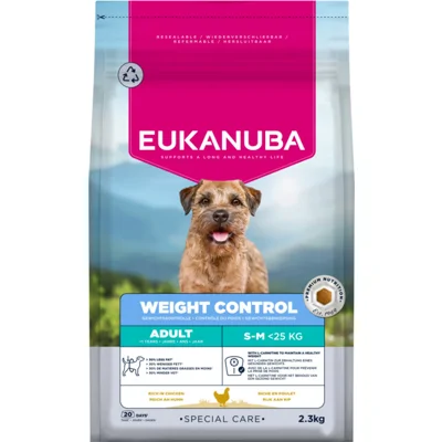 Eukanuba Adult Weight Control Medium Breed Kip 15 kg