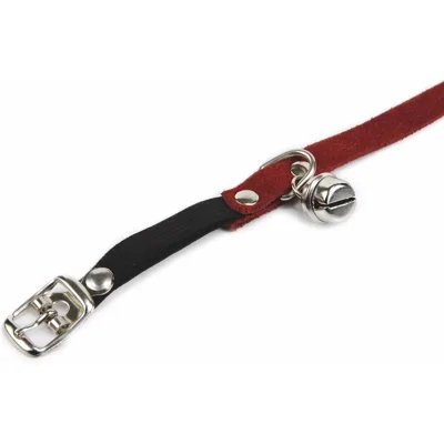 Beeztees Kattenhalsband Suede - Rood