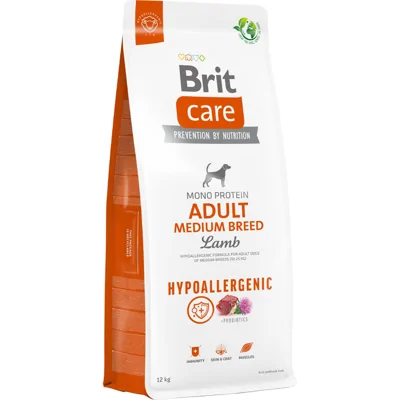 Brit Care - Dog - Hypoallergenic Adult Medium Breed - Lam - 3 kg