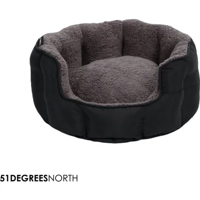 51 Degrees North Sheep Hondenmand - Grijs & Zwart - M