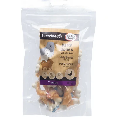 Beeztees Party Bones - Kip - 200 g