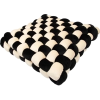 Velvet Vibe kattenkussen Lila/ Beige