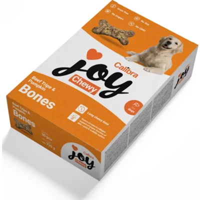 Calibra Joy Chewy Bones Hondensnack Rund & Pompoen 720 gr